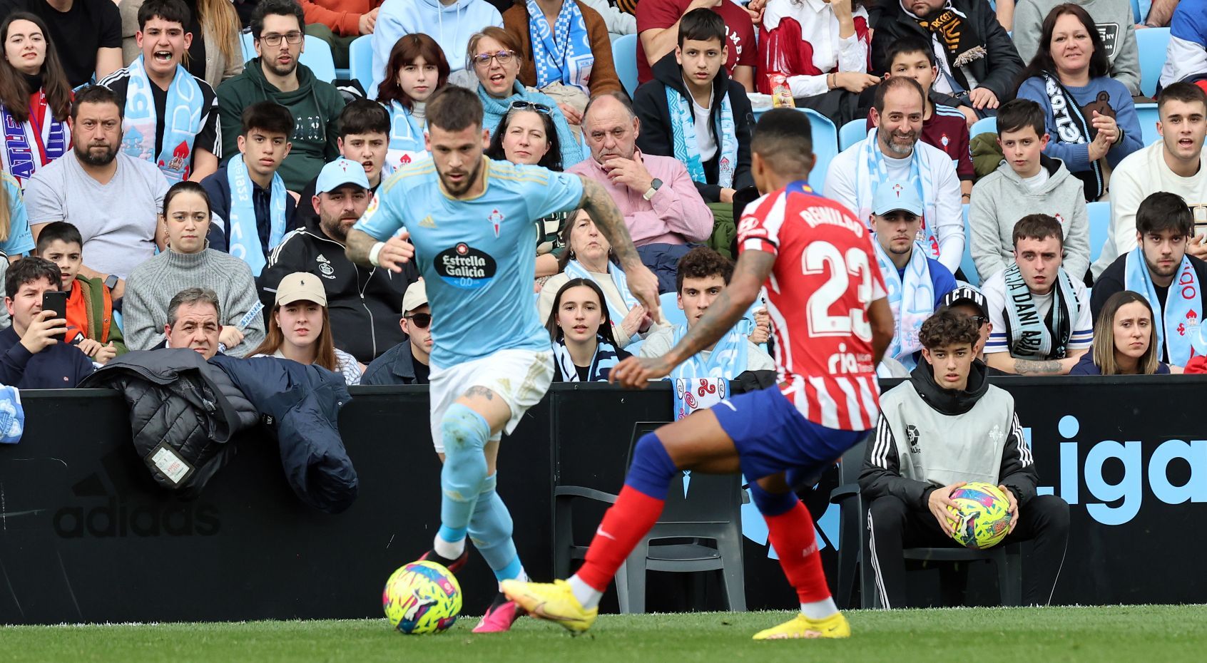 Las mejores imágenes del Celta-Atleti