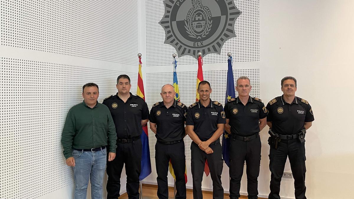 Nuevos oficiales que se incorporan a la Policía Local de Elche