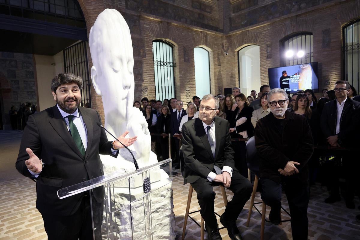 Inauguración de la exposición ‘Materia Interior’ de Jaume Plensa en la Cárcel Vieja de Murcia