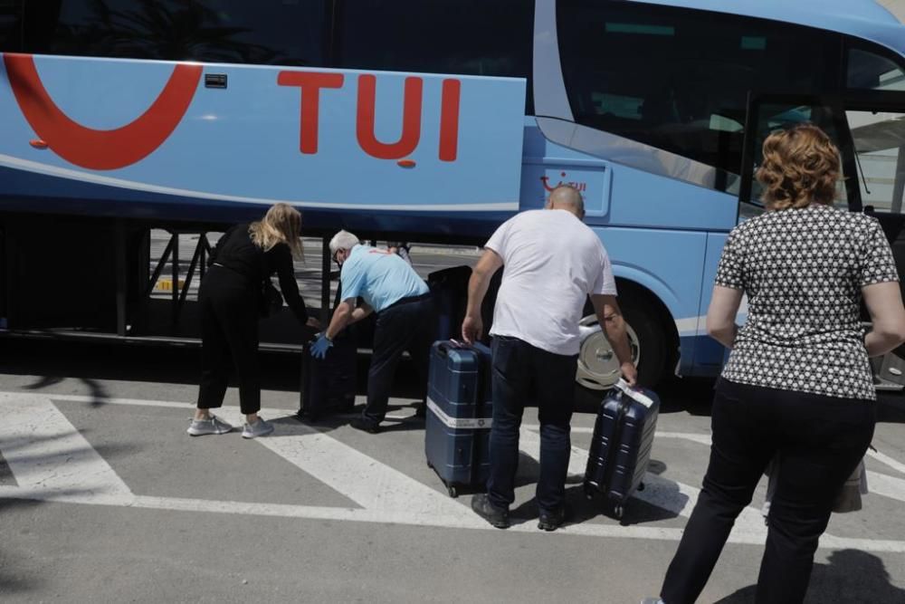 Llegan a Mallorca los primeros turistas alemanes postcoronavirus
