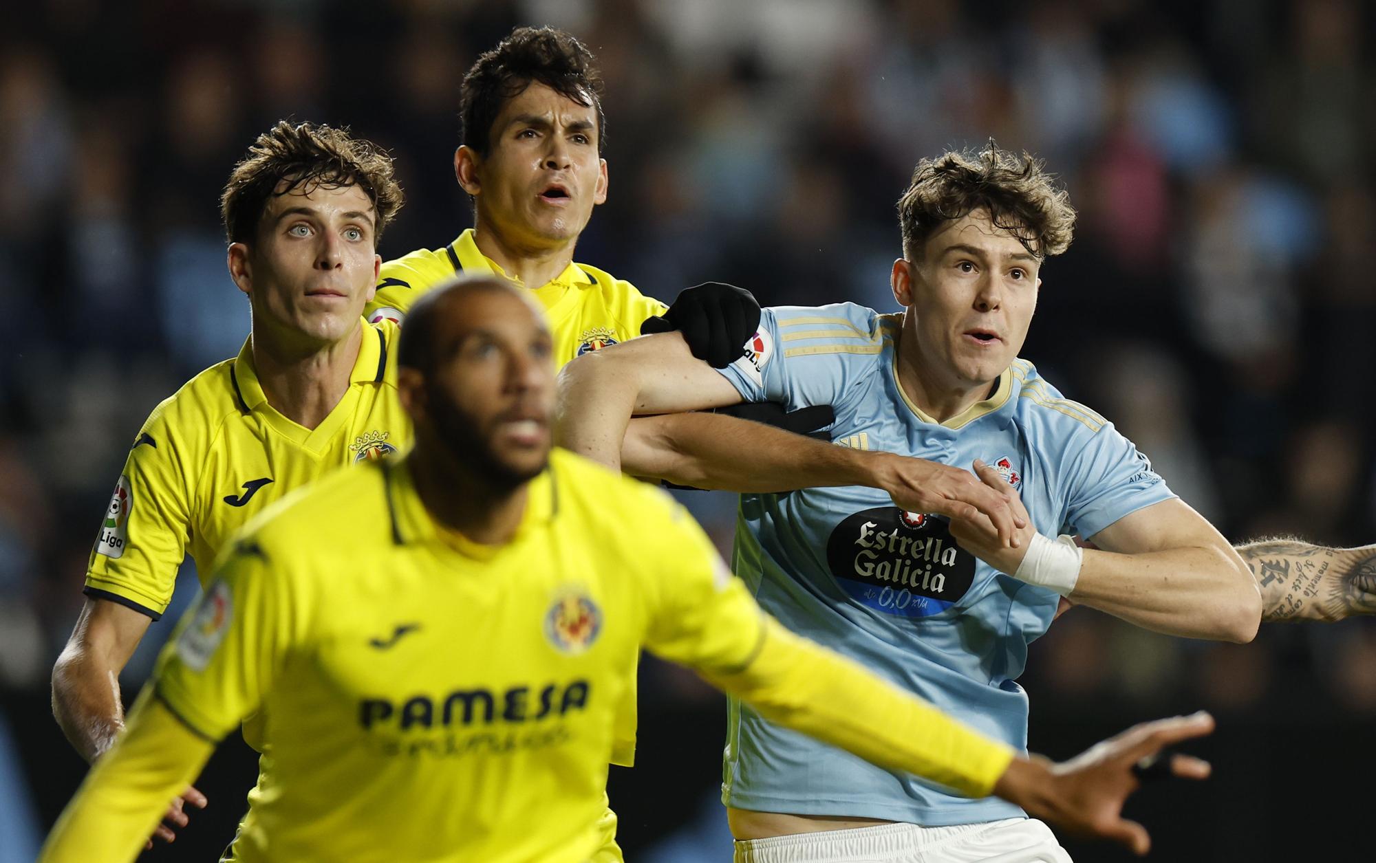 El Celta - Villarreal, en imágenes