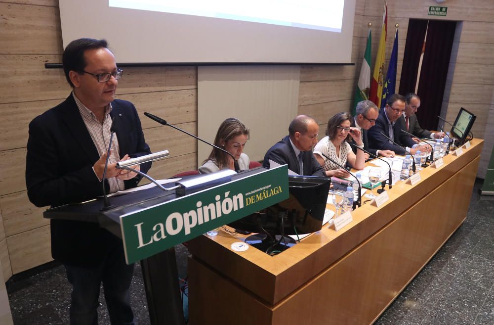 La Opinión de Málaga reunió en un debate al presidente de la Autoridad Portuaria, Paulino Plata, y a otros expertos en turismo, transportes, cruceros y marketing
