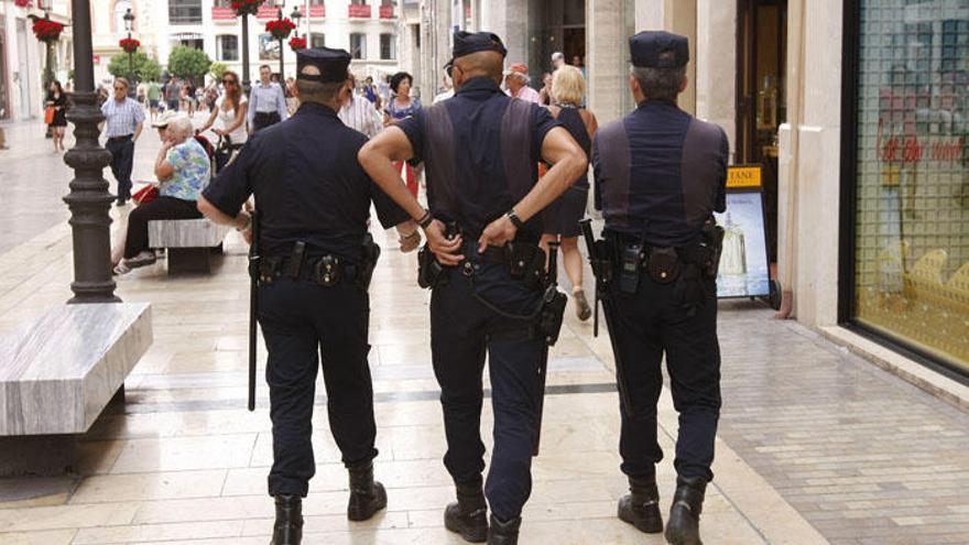 Imagen de agentes de la Policía Nacional.