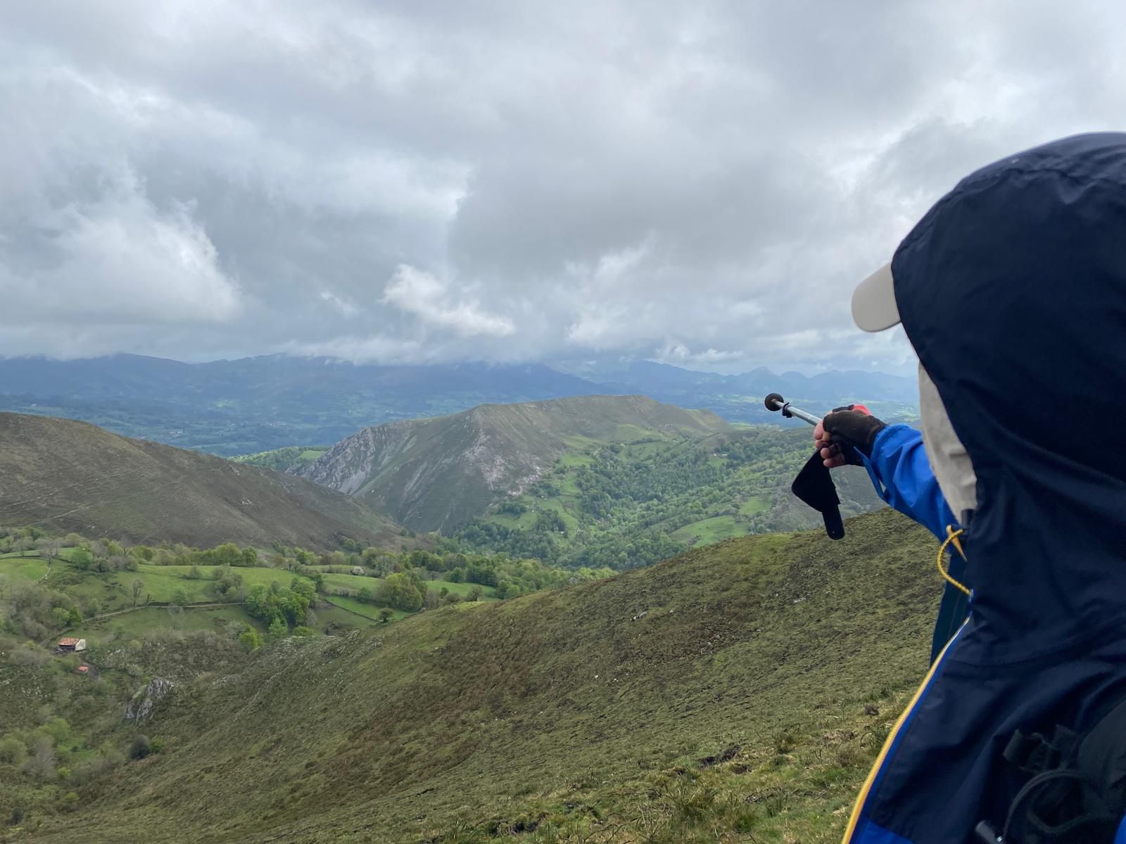 Peregrinación a Covadonga de la asociación La Travesera, de Laviana