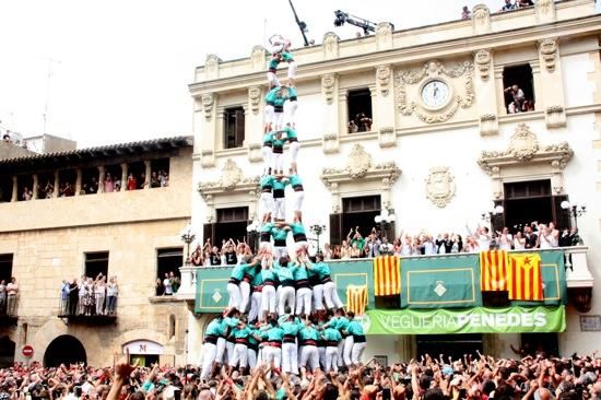 Diada castellera de Sant Fèlix