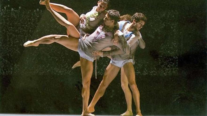 Una escena de «Sed lux permanet», del ballet de Ginebra, que se ofrecerá el lunes en el Campoamor.