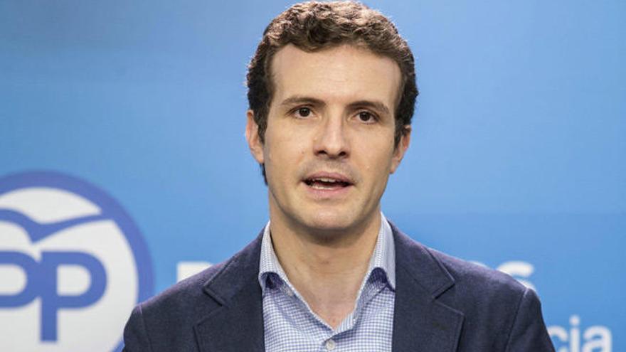 Casado sobre las amenazas de Barberá: &quot;Sinceramente no me consta ningún tipo de mensaje&quot;