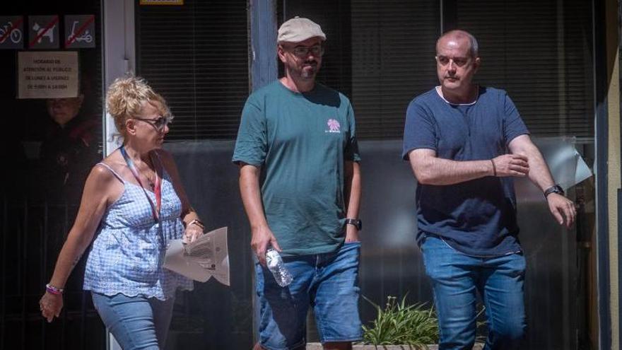Un dels excursionistes que va socórrer Jonhatan Andic, a la seva arribada als jutjats de Martorell.