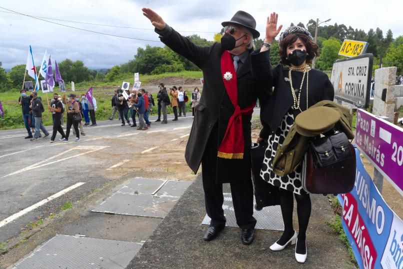 Los actores Isabel Risco y Fernando Durán.   | // C.P.