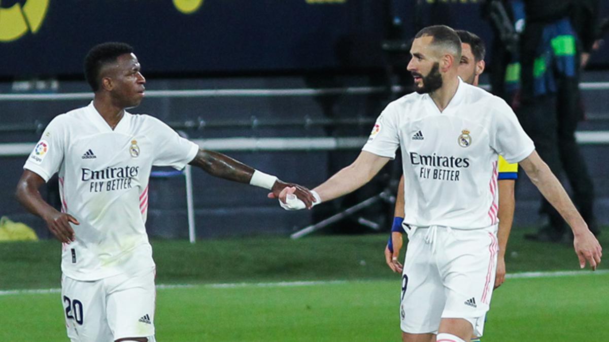Vinicius hace sombra a Benzema