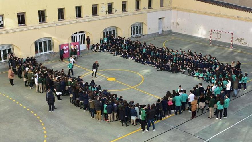 Un gran símbolo de la paz en el Santa Rosa