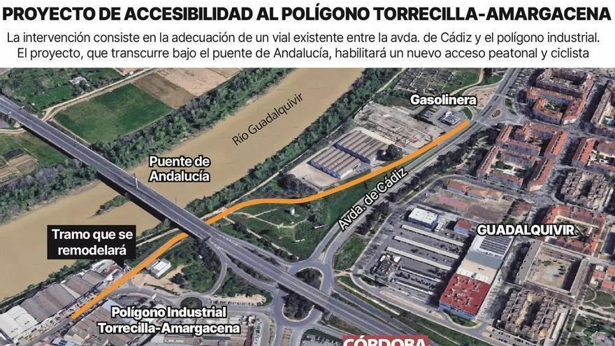 Una vía ciclista y peatonal conectará el barrio del Guadalquivir con La Torrecilla: Urbanismo licita las obras