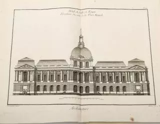 El Colegio de Arquitectos de Alicante custodiará las láminas originales de una obra pionera de la arquitectura del siglo XVIII