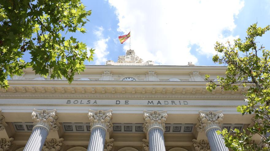 Palacio de la Bolsa de Madrid.