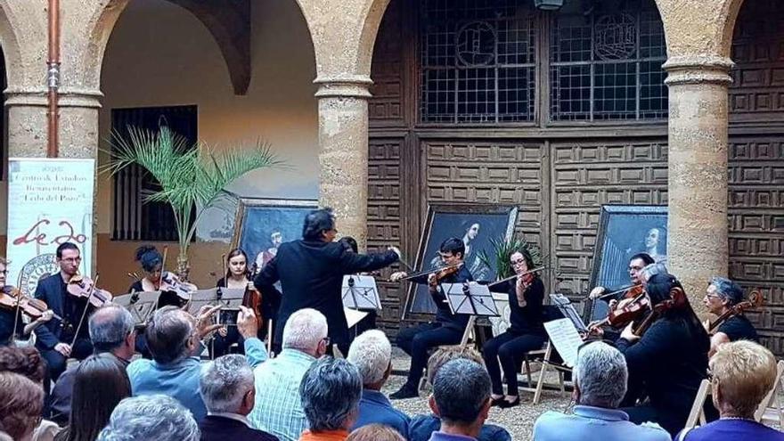 Música de cámara en el patio del Hospital de la Piedad