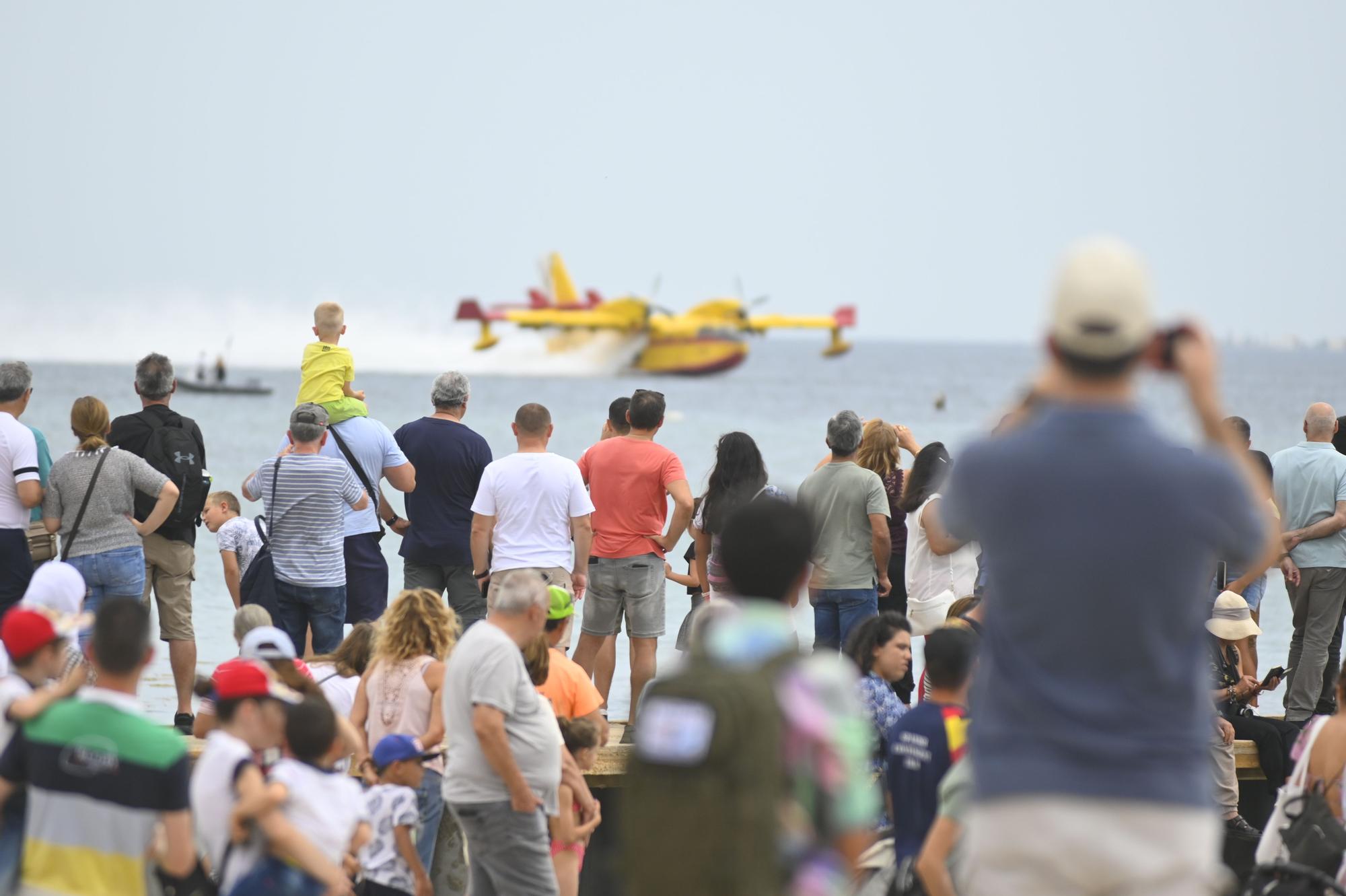 Las mejores imágenes de la exhibición aérea en Los Alcázares