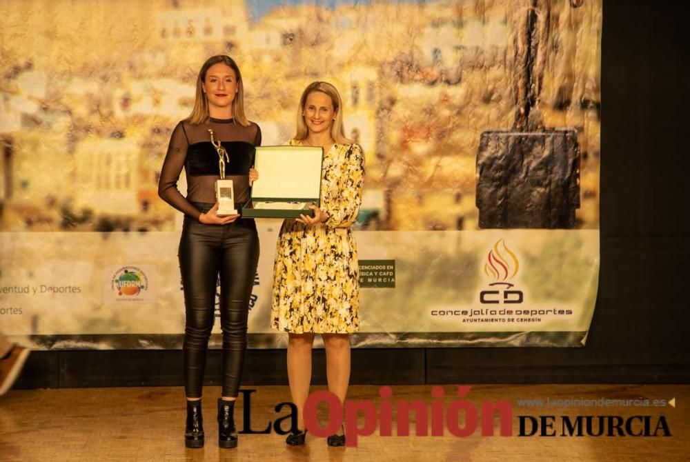 Gala de premios al Deporte murciano en Cehegín