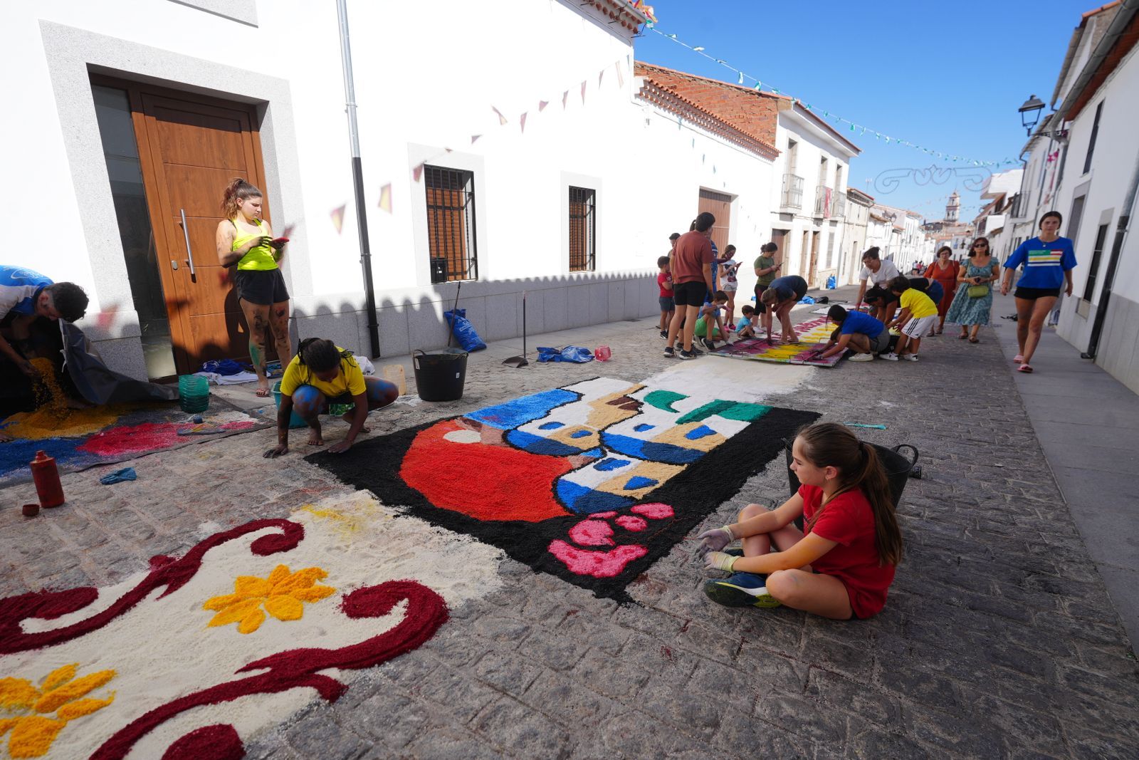 Alfombras de sal en Dos Torres