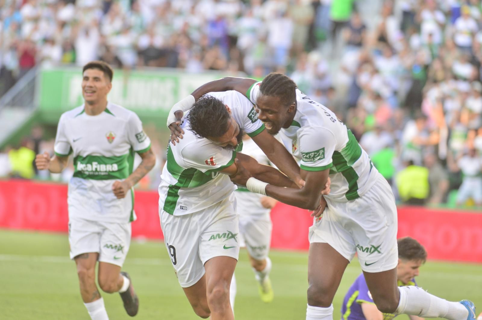 Elche CF - Málaga CF en imágenes
