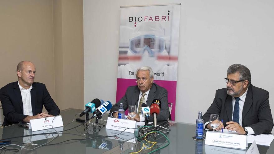 Presentación de los nuevos ensayos clínicos de Biofabri, hoy. // C. Graña