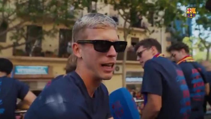 Dani Olmo: "Es un espectáculo, es un orgullo"