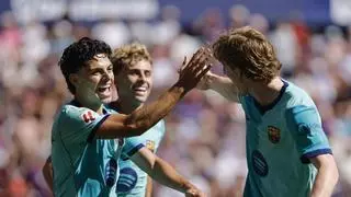 Primer gol de Espart, la última joya de La Masia que pide paso: "Está al 100% fisicamente y lo demuestra"