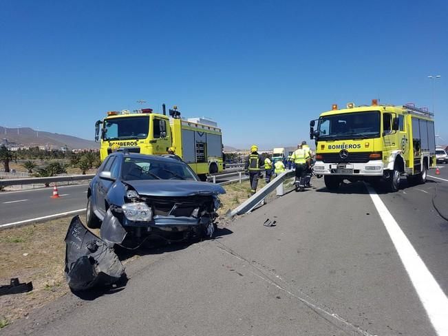 Accidente en la GC-1