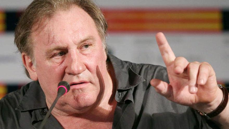 El actor Gerard Depardieu