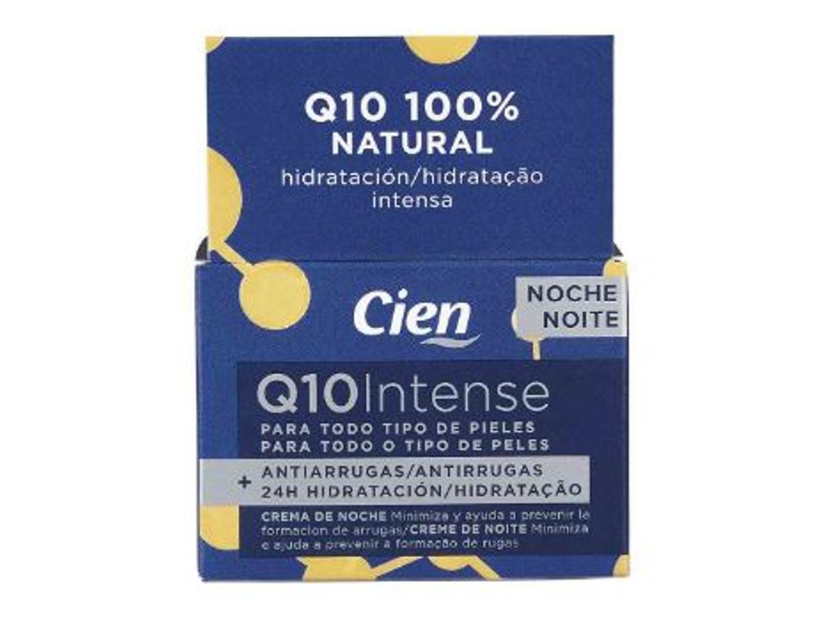 Crema Q10 intense night de Lidl.