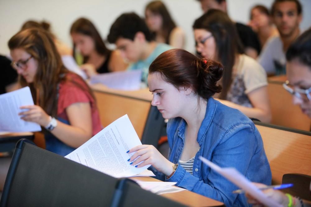 3.993 estudiantes empiezan la Selectividad en Mallorca