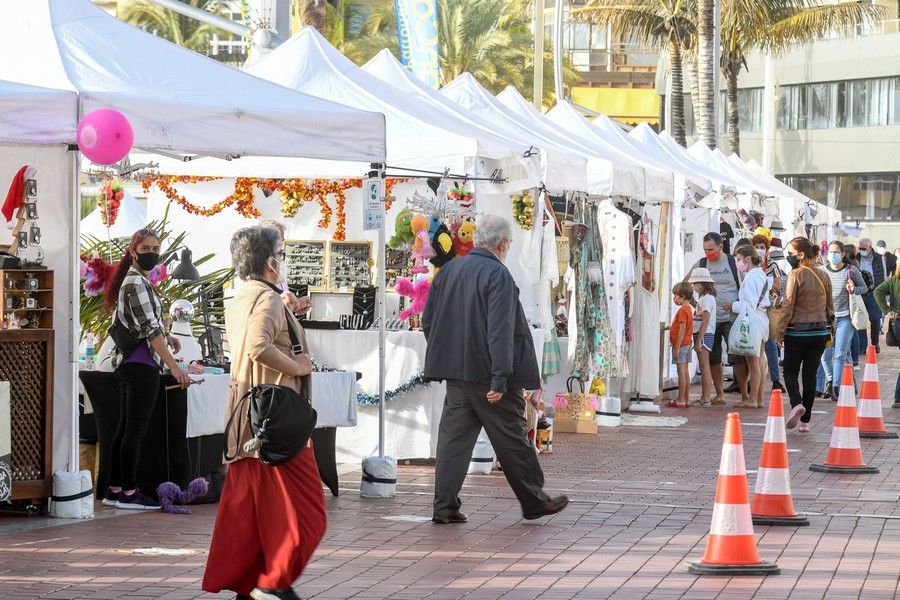 Feria comercial 'Un invierno al Solajero' en la Plaza Saulo Torón