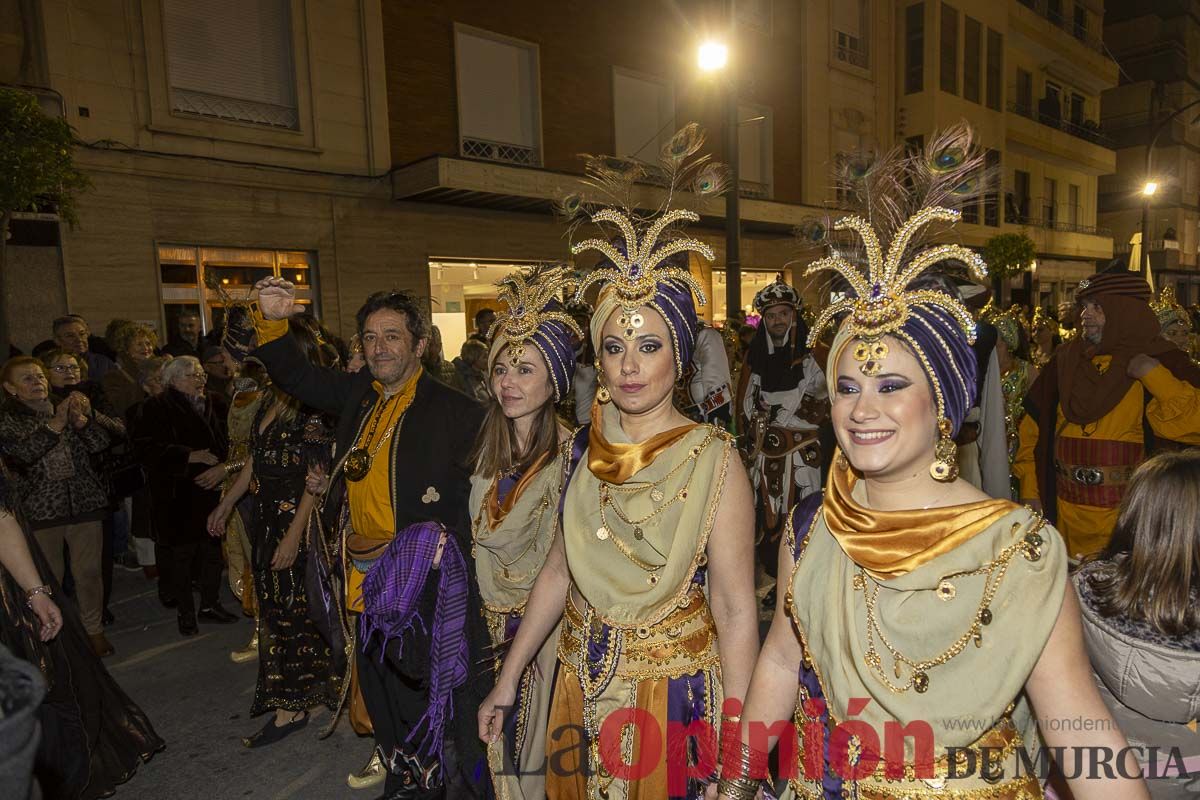 Más de mil festeros desfilan en Caravaca en el encuentro nacional de Moros y Cristianos