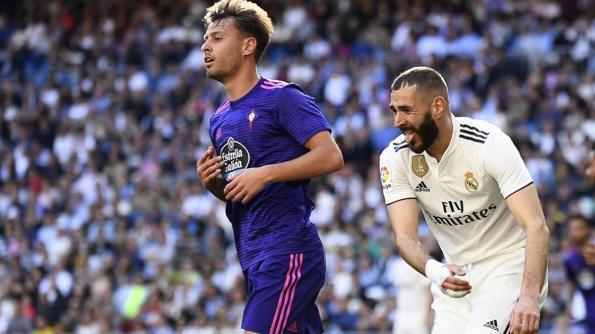 Kevin durante un encuentro ante el real Madrid