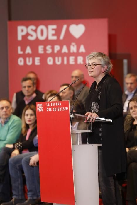 Mitín de Pedro Sánchez en Gijón