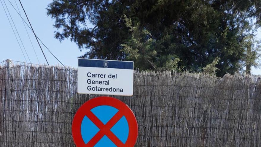 Sant Antoni elimina el nombre de la calle General Gotarredona