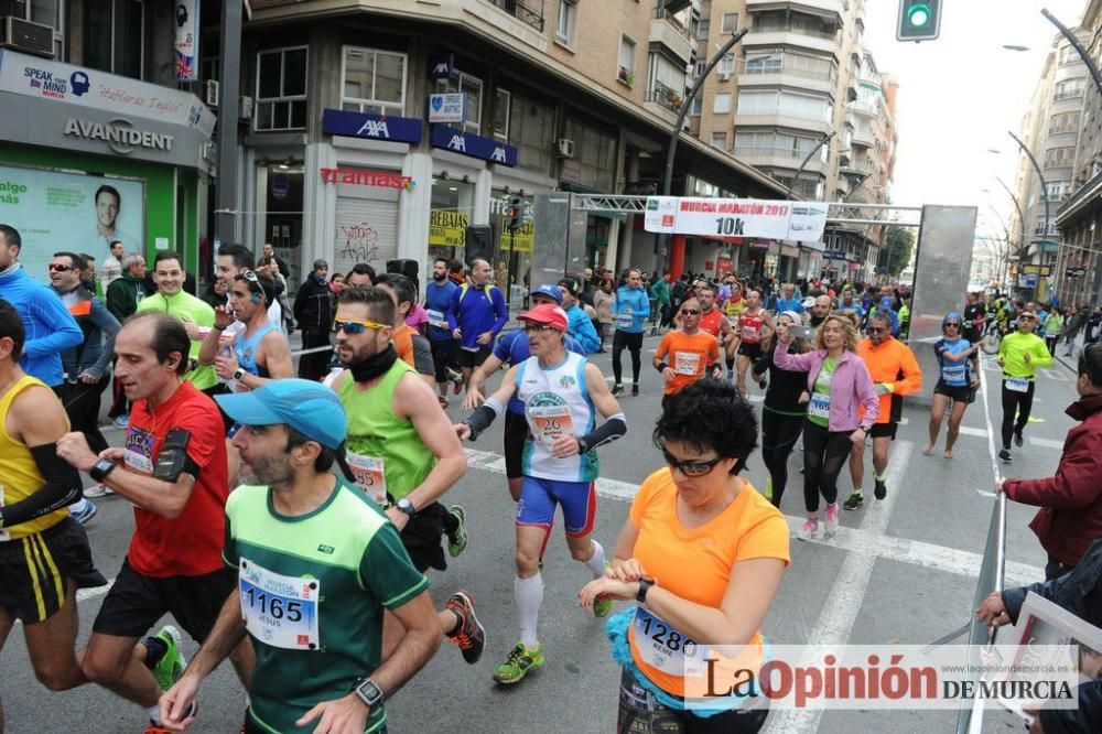 Murcia Maratón. Salida 10K