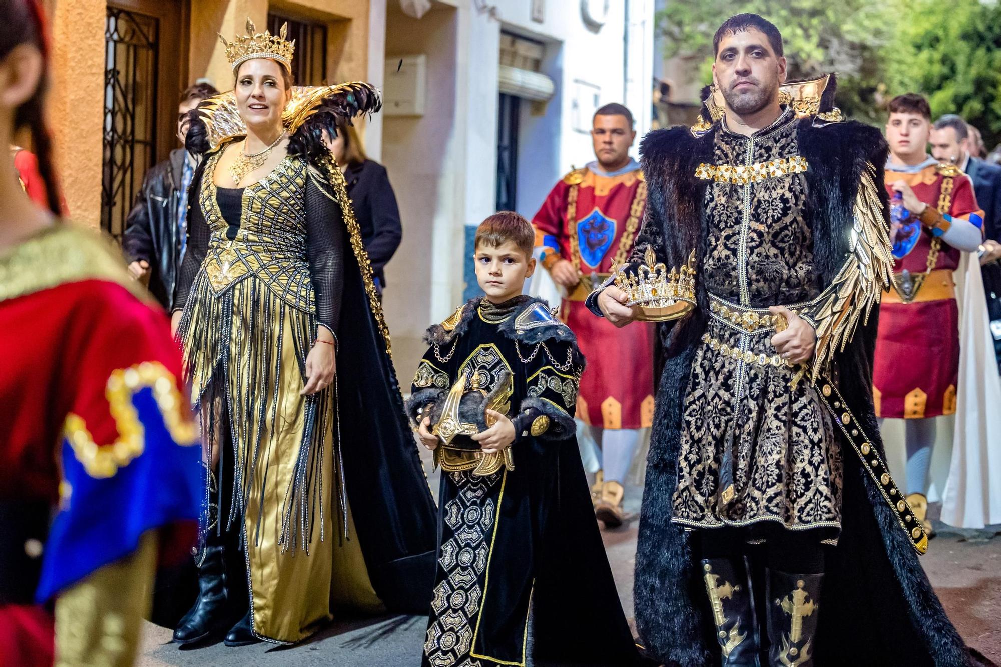 Processó en honor al Santíssim Crist de la Suor a Calp