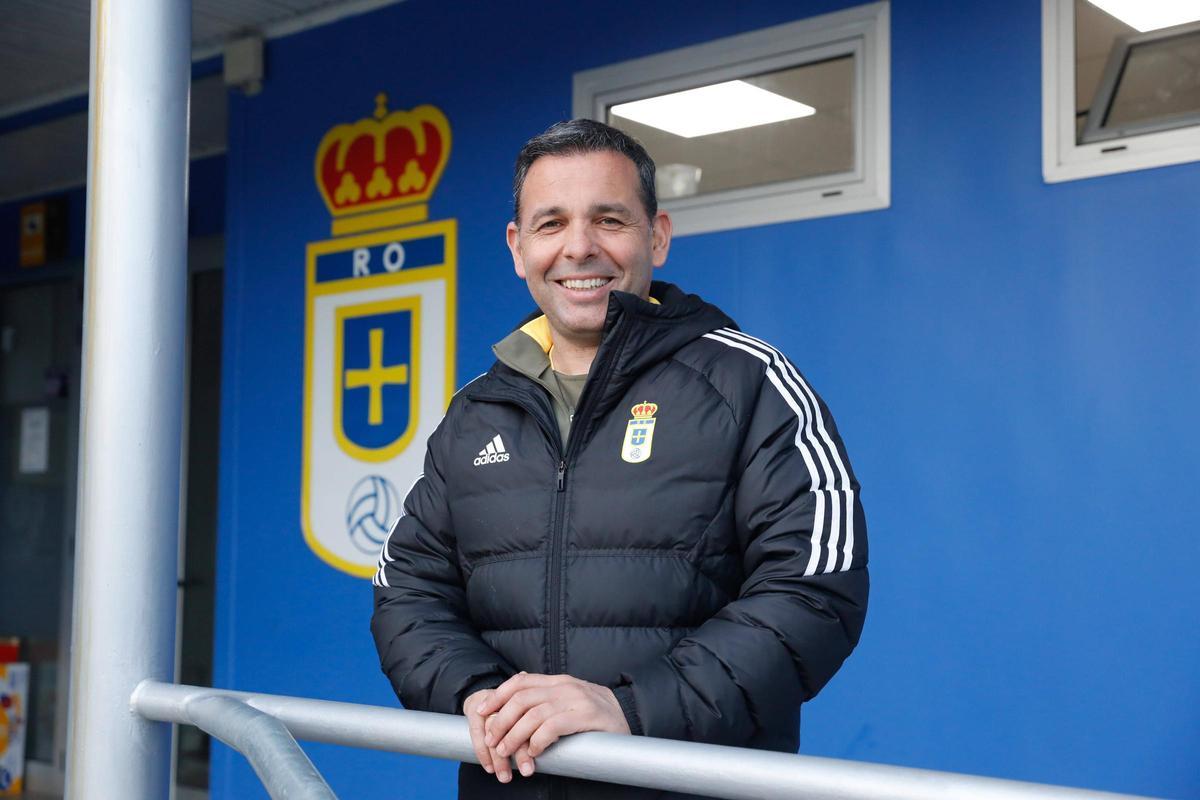 Javi Calleja, entrenador del Real Oviedo