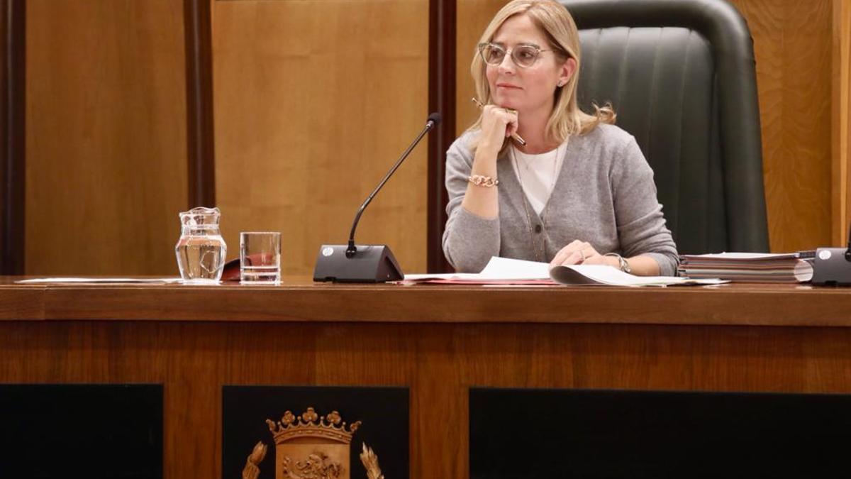 Blanca Solans es la concejala de Hacienda del Ayuntamiento de Zaragoza.