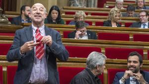 Germà Bel, durante su etapa como diputado de Junts pel Sí, en el Parlament.