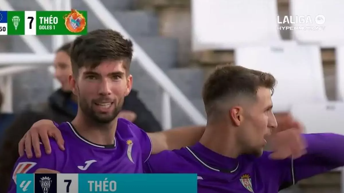 El 1-2 del Córdoba en el Burgos 3-2 Córdoba de la jornada 39 de LaLiga Hypermotion