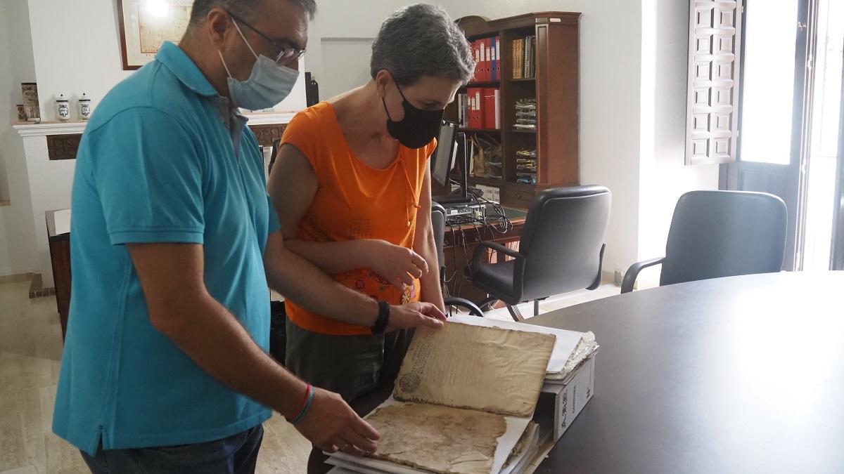 Muestra de obra mal conservada.