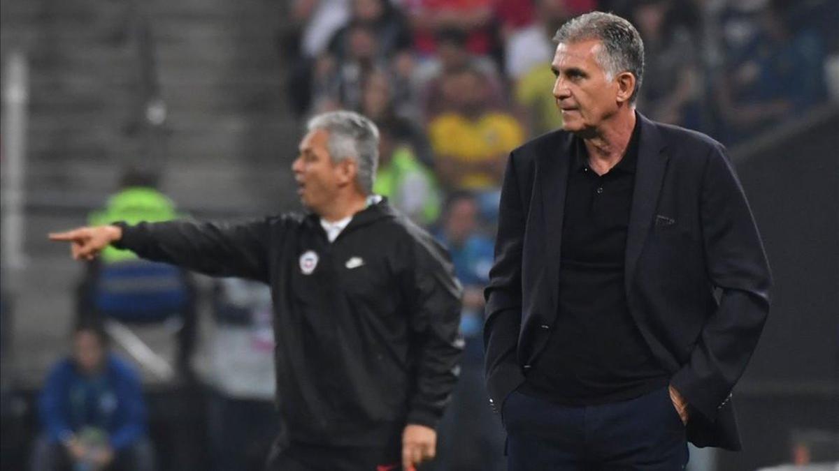 Carlos Queiroz lamentó la eliminación de Colombia