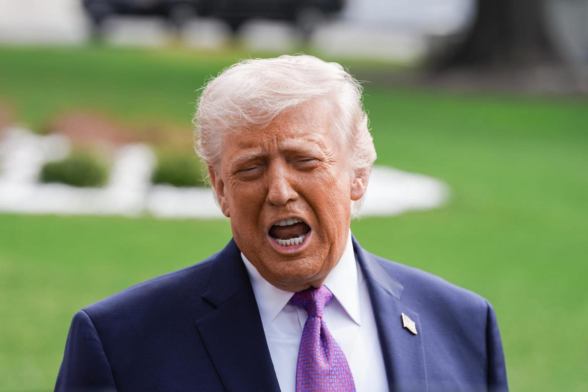 Imagen reciente del presidente de los Estados Unidos, Donald Trump.