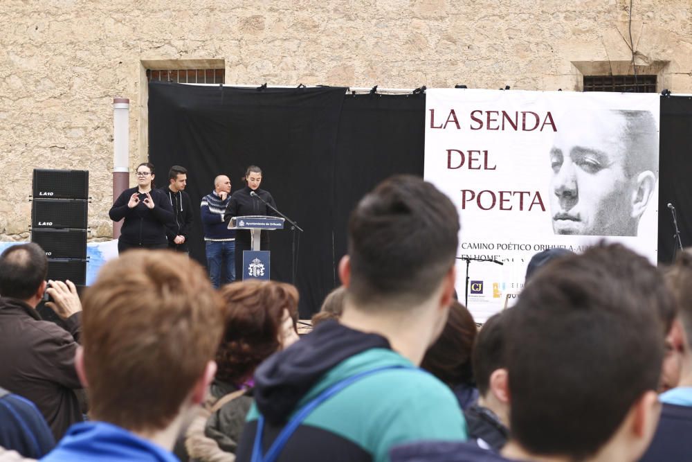 La Senda del Poeta empieza en Orihuela.