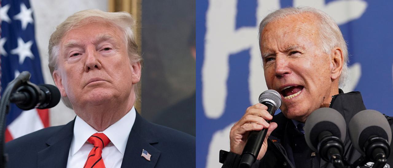 Trump y Biden