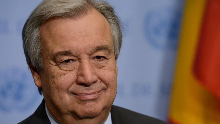 El secretario general de la ONU, António Guterres.