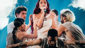 Abucheos silenciados durante la actuación de Israel en la semifinal de Eurovisión