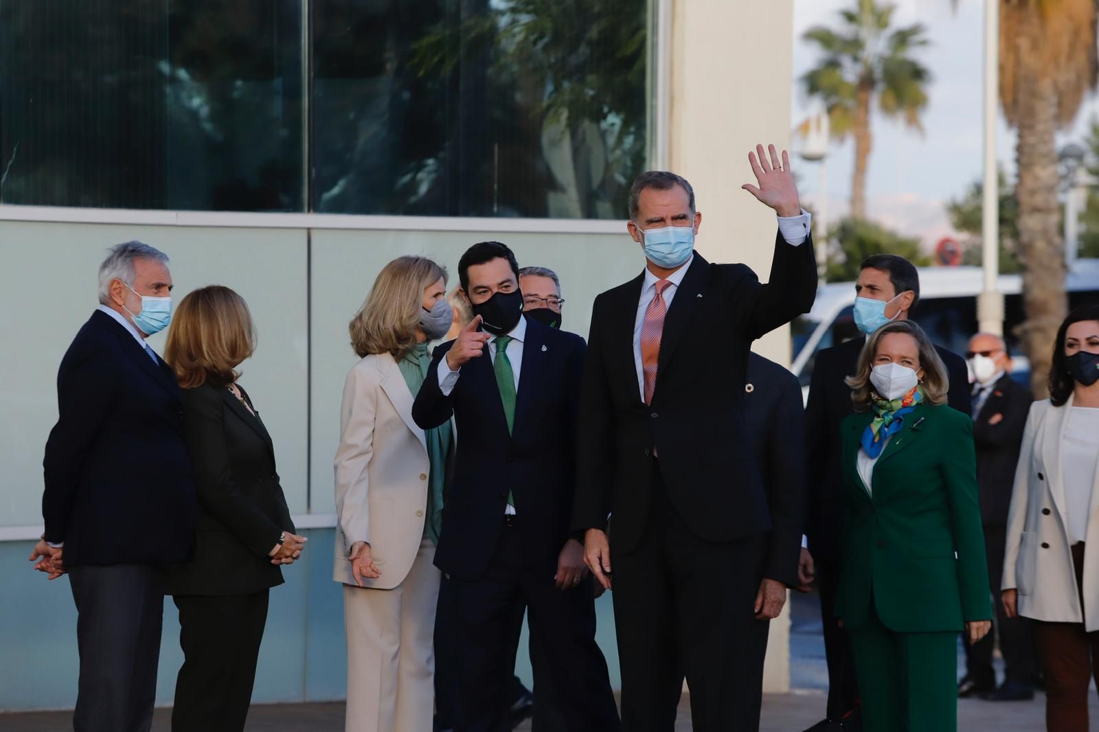 El Rey Felipe VI preside en Málaga la Cumbre Cotec