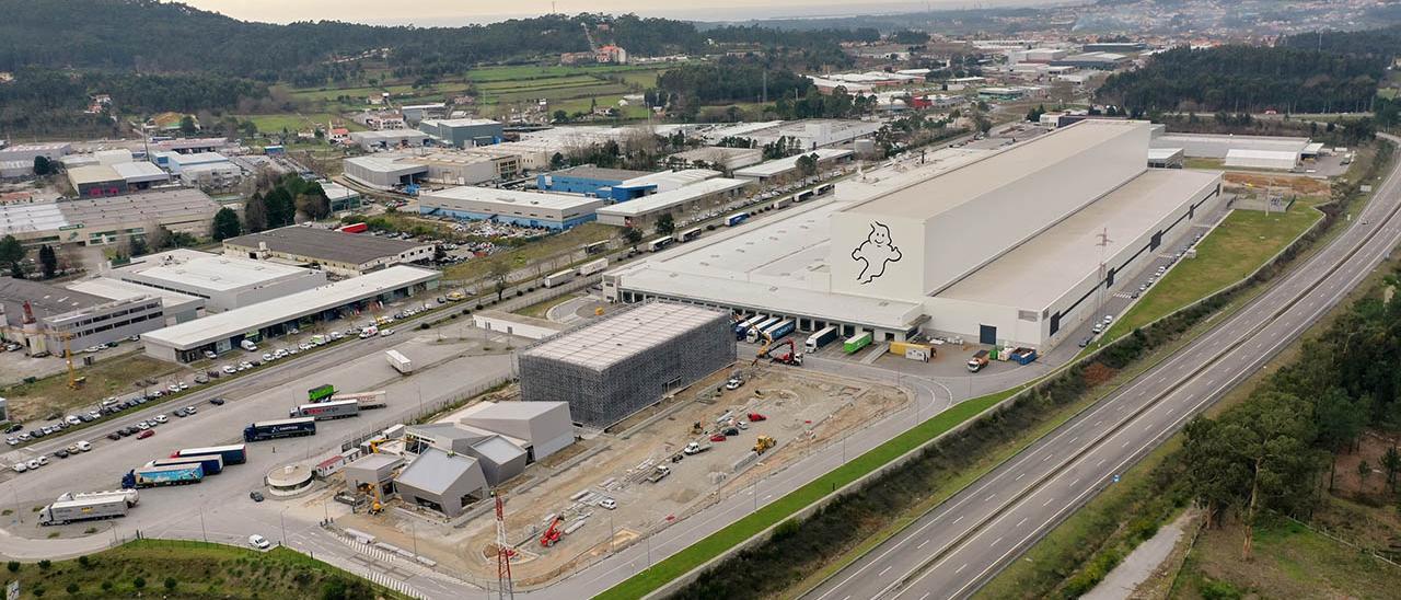 Imagen de archivo de la zona Industrial de Neiva, en Viana, Portugal